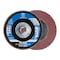 Pferd 4-1/2" x 5/8-11 Thd. POLIFAN Flap Disc - A SG STEELOX, Aluminum oxide, 120 Grit, Conical 62305 - alternate 1